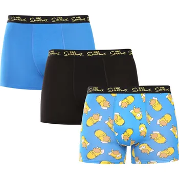 Boxerky 3PACK pánské boxerky The Simpsons vícebarevné (PO39683/3) L Možnost vrácení zboží ZDARMA do 120 dnů!