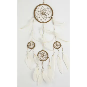 Lapač snů Lapač snů CIRCLES hnědá / délka 45 cm