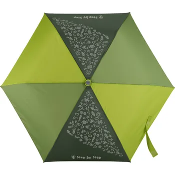 Deštník Dětský skládací deštník Step by Step s magickým efektem, Green