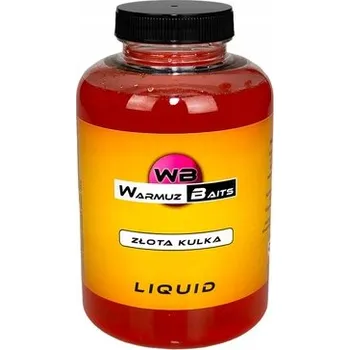Návnadové aroma Tekutá potrava Zlatá Kulička 500ml Warmuz Baits