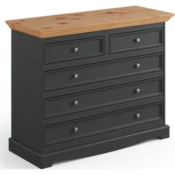 Komoda Komoda LUNO grafit/borovice