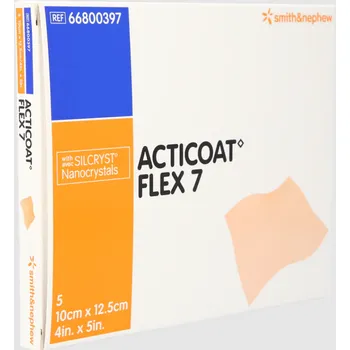 Krytí na ránu Acticoat Flex 7, 10 x 12,5 cm bal=5ks