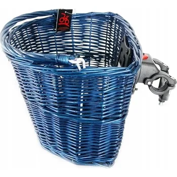 Košík na láhev Přední košík na kolo sportown click modrý