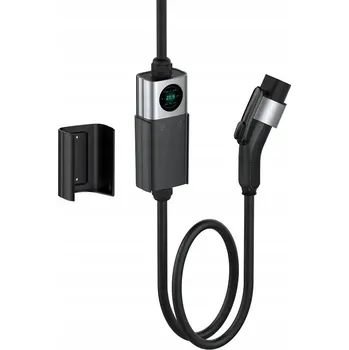 Elektromobilita Přenosná EV nabíječka 11 kW, 5 m, TYP 2 - CEE 5-kolík, Displej, 16A, 3 fáze