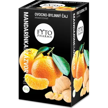 Čaj Fytopharma Ovocno-bylinný čaj mandarinka & zázvor 20x2 g