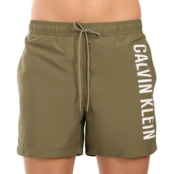 Pánské plavky Pánské plavky Calvin Klein zelené (KM0KM01092-LB6) 3XL KM0KM01092-LB6 Možnost vrácení zboží ZDARMA do 120 dnů!