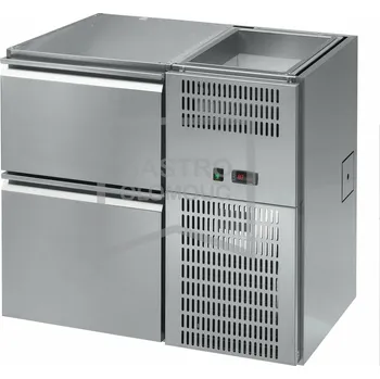 OEM Stůl chladící barový REGD - 110E (1 sekce/délka 1090mm) s chlazenou vanou na nápoje Varianta: Stůl chladící barový REGD - 110E (1 sekce/délka 1090mm) s chlazenou vanou na nápoje