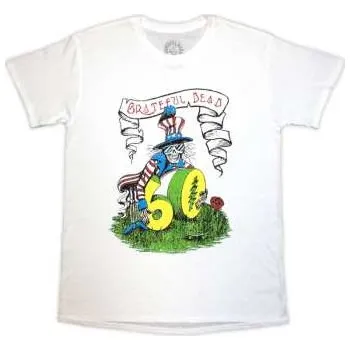 Pánské oblečení Merch Grateful Dead: Grateful Dead Unisex T-shirt: 60th Rose Pose (large) L