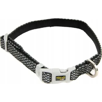 Obojek pro psa Materiálový obojek pro psa s odrazkou Chico, velikost L