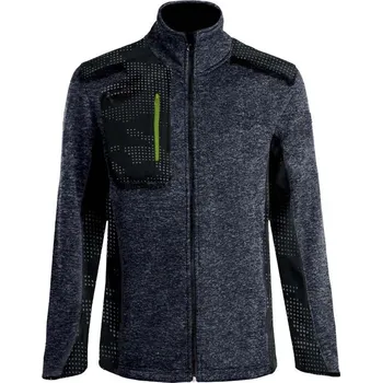 Pánská mikina Nine Worths Mikina Nato, pánská, vel.: XL, softshell, polyester, šedá 1106BLACK-XL