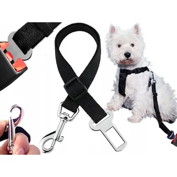 Vodítko pro psa VODÍTKO PRO PRO PSA KOČKU BEZPEČNOSTNÍMU PÁSU V AUTOMOBILU