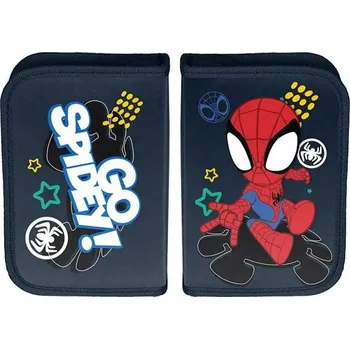Penál Paso školní jednopatrový penál s výbavou Marvel Spidey
