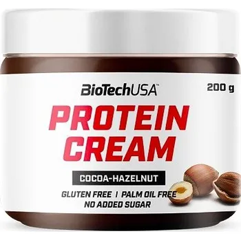 Protein BioTech USA Protein Cream 200 g čokoláda - lískový ořech