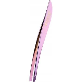 Kosmetická pinzeta Profesionální pinzeta STERLING na obočí 4 mm zlatá