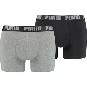 Pánské spodní prádlo PUMA - PÁNSKÉ BOXERKY BASIC BOXER 2P ŠEDÉ 906823-05L