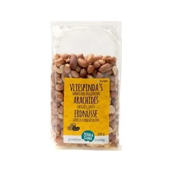 Terrasana Arašídy pražené solené 250g bio