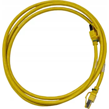 Síťový kabel DRAKA Síťový kabel LAN S/FTP Cat.6A HiRose TM31 RJ45 žlutý 2m