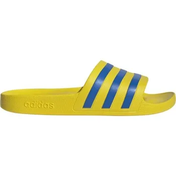 Dámské pantofle Unisex pantofle adidas ADILETTE AQUA 7 Žlutá, Modrá