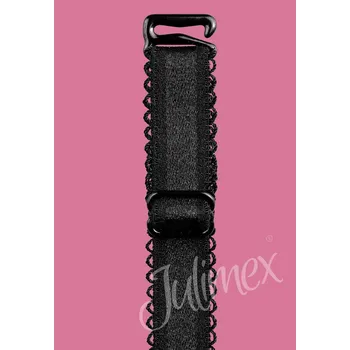 Vložka do podprsenky Ramínka, páska, kov 12 černá 12mm