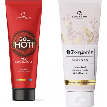 Péče o ruce 7suns so HOT! Tingle Bronzer 250 ml + Krém na ruce 75 Ml
