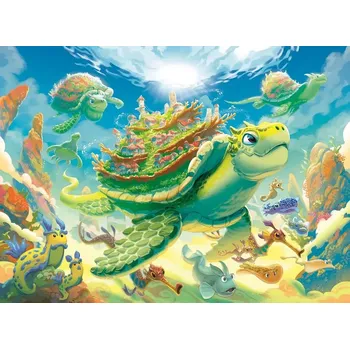 Puzzle RAVENSBURGER Magický svět pod hladinou XXL 200 dílků