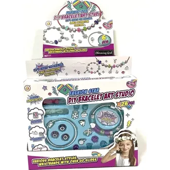 dětská sada na výrobu šperků Alltoys Výroba náramků Art Studio 6 ks