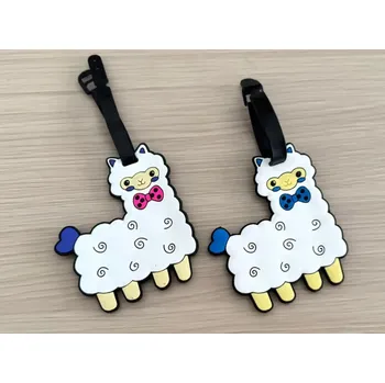 Visačka na kufr Chlupatá alpaka