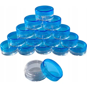 Úložný box Úložný box na ozdoby Perfect průhledný, modrý