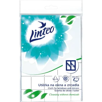 Linteo 25749 švédská utěrka na okna a zrcadla 40 x 30 cm