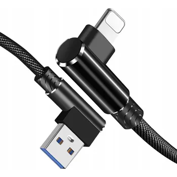 Datový kabel Kabel Koanni USB - Apple Lightning 1 m černý