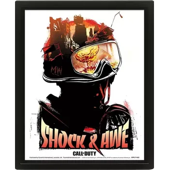 Obraz Call of Duty : Shock - 3D Obraz s rámem 3D Obraz (s rámem)