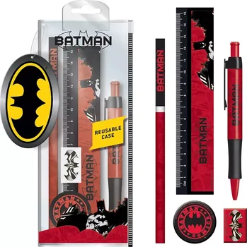 Penál EPEE Merch Pyramid Školní set Batman