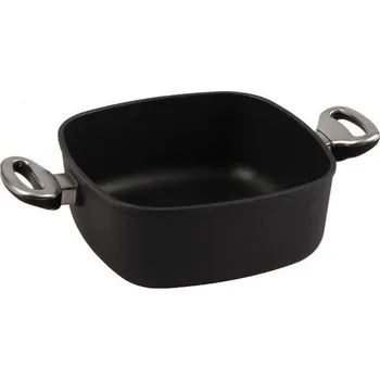 Hrnec Hranatý titanový kastrol 24x24 hluboký 10 cm Harecker Excelent