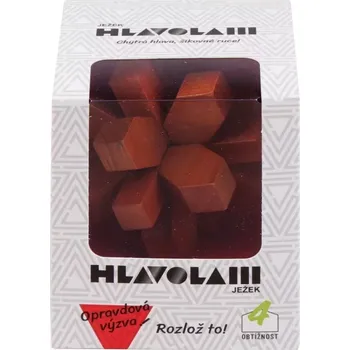 Hlavolam Alltoys Dřevěný hlavolam Ježek