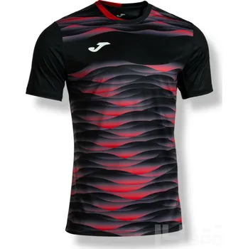 Fotbal Dres JOMA TIGER VII, barva černá - červená, velikost 6XS