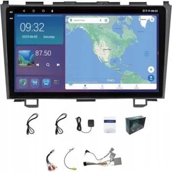 Autorádio AUTORÁDIO S GPS NAVIGACÍ ANDROID HONDA CRV 2007-2011 WIFI CARPLAY USB BT 4/64GB