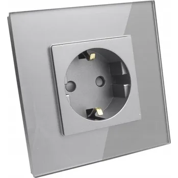 Elektrická zásuvka Elektrická Zásuvka B-line , šedá