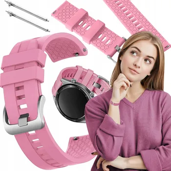 Příslušenství k chytrým hodinkám Řemínek pro Huawei Watch GT 3 Pro Sport 46mm chytré hodinky růžový řemínek 22mm