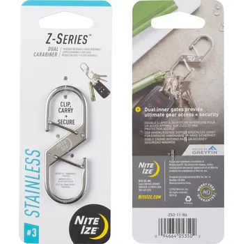 pomocná karabina Nite Ize Z-Series #3 Dual Carabiner (Nite Ize Z-Series #3 Dual Carabiner)