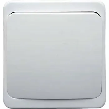 vypínač Klasický bílý křížový spínač Abex WNT-8S