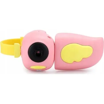 Digitální kompakt Digitální fotoaparát KAMERA A DIGITÁLNÍ FOTOAPARÁT PRO DĚTI A100 růžový
