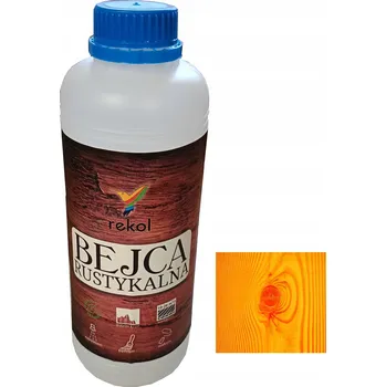 Vrták REKOL RUSTIKÁLNÍ MOŘIDLO NA DŘEVO POMERANČOVÉ 1L DEKORATIVNÍ