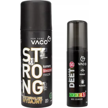 Přípravek proti hmyzu VACO STRONG SPRAY PROTI KLÍŠŤATŮM, KOMÁRŮM A MUŠKÁM 170