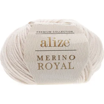 Galanterie Alize Příze Merino royal 67 přírodní (nádech do růžové)