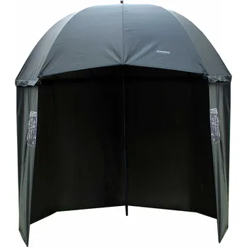 Bivak Suretti deštník s bočnicí 2.50m (Kvalitní deštník pro rybáře s pevnou konstrukcí a látkou 210D.)