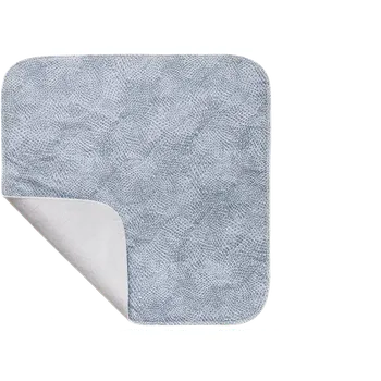 Inkontinenční podložka Podložka na sedadlo 45×45 cm - modro-šedý vzor