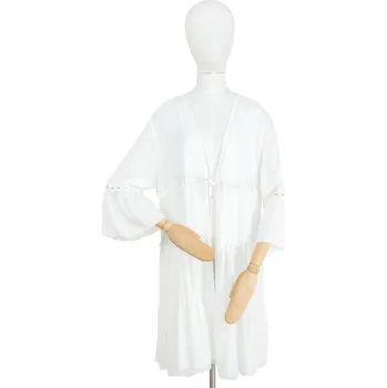 Dámský svetr Art Of Polo Dámské pončo Sonef bílá One size