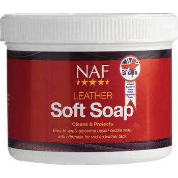 Mýdlo LEATHER SOFT mýdlo na kůži 400g NAF