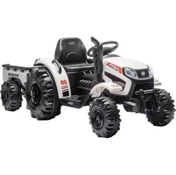 Dětské elektrovozidlo HECHT 50435 WHITE Dětský traktor