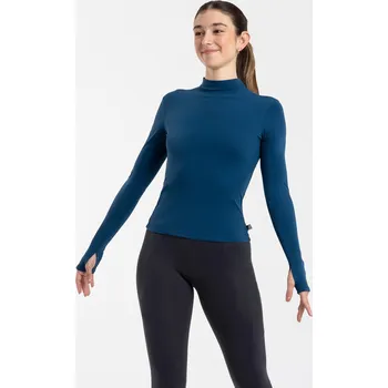 Dámské tričko Intermezzo,Zateplený rolák 6618, modrá S
